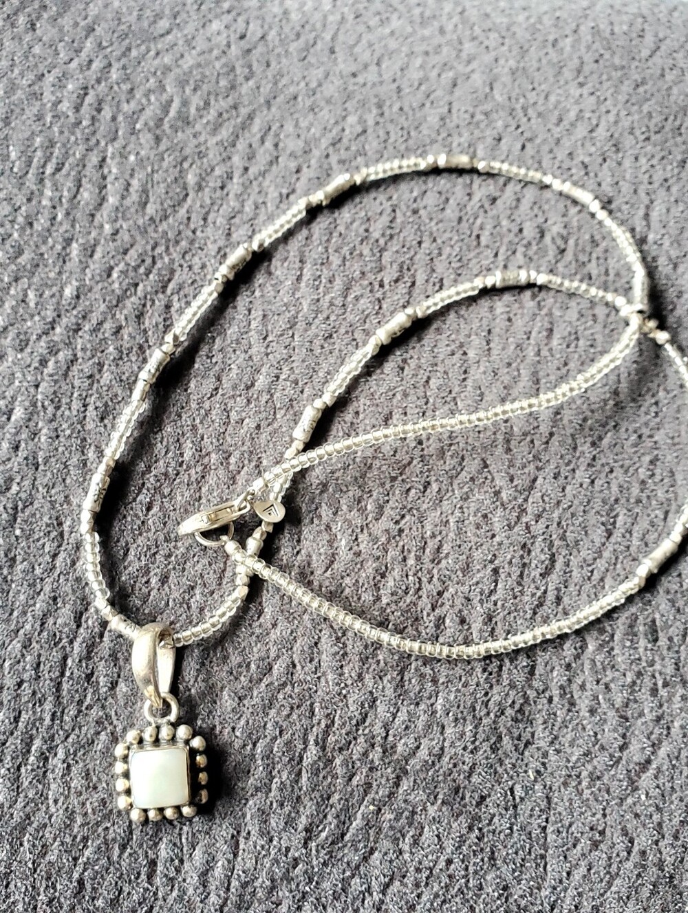 Silpada Sterling Silver Pearl Pendant Necklace